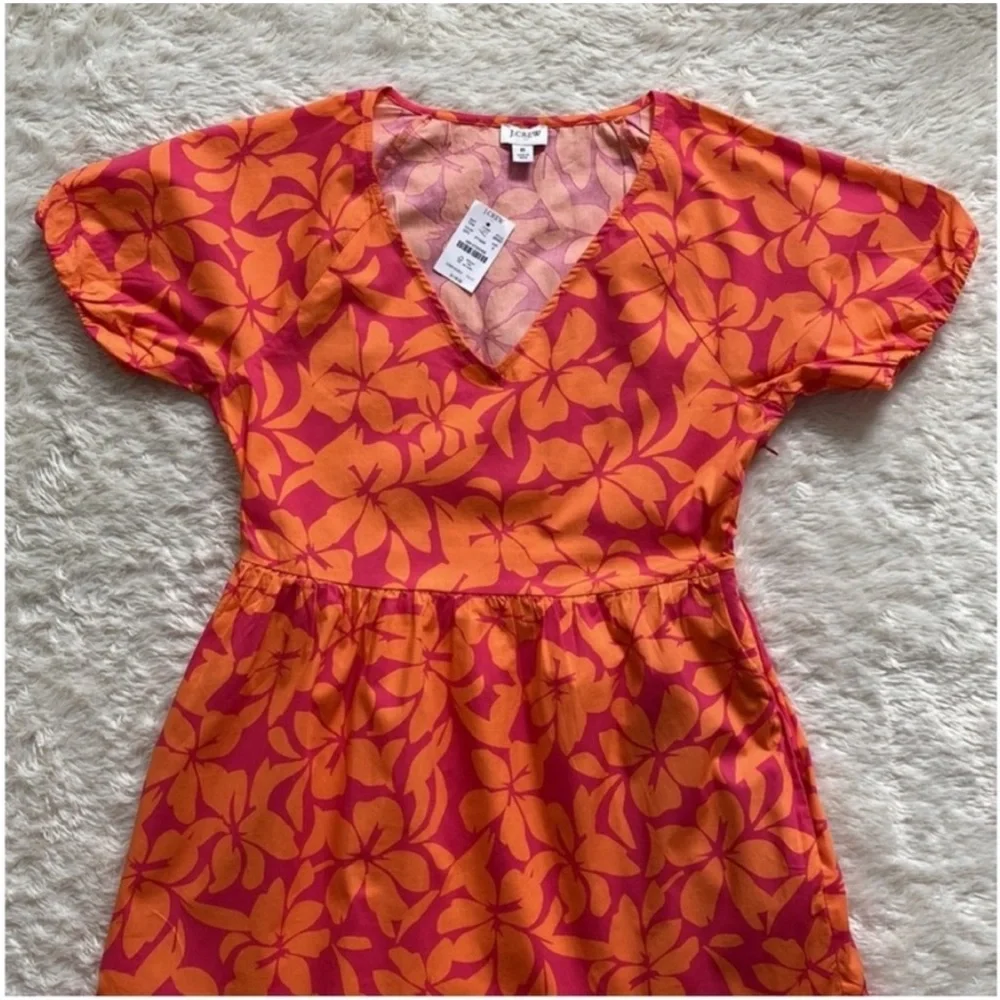 J. Crew Tiered Midi Dress